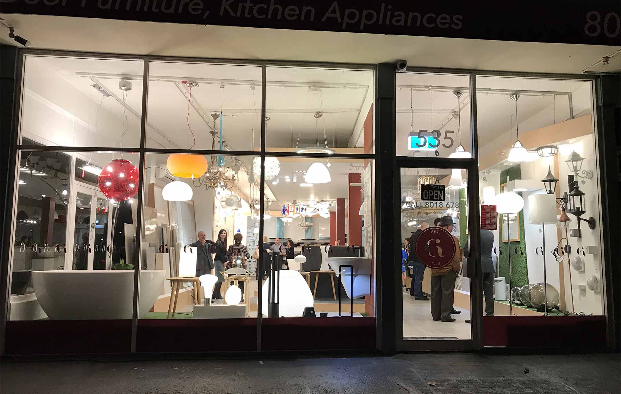 COMMERCIAL CIRILLO LIGHTING & CERAMICS SHOWROOM BROOKVALE, NSW